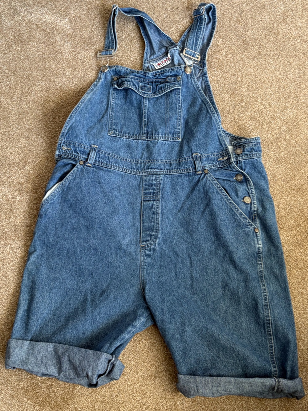 bill blass Denim overalls